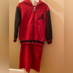 Jordan 2-piece athletic suit, 18 months